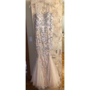 Jovani Prom Gown Size 8 (Altered for petite)